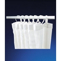 DELABIE REF.1382 RIDEAU DE DOUCHE PVC BLANC H200 L120 CM