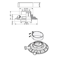 SD BUSE SORTIE C33 CONDENS VERTICALE 60/100