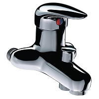 DELABIE REF.2508 MITIGEUR BAIN/DOUCHE M1/2 ENTRAXE REGLABLE 60-80 MM